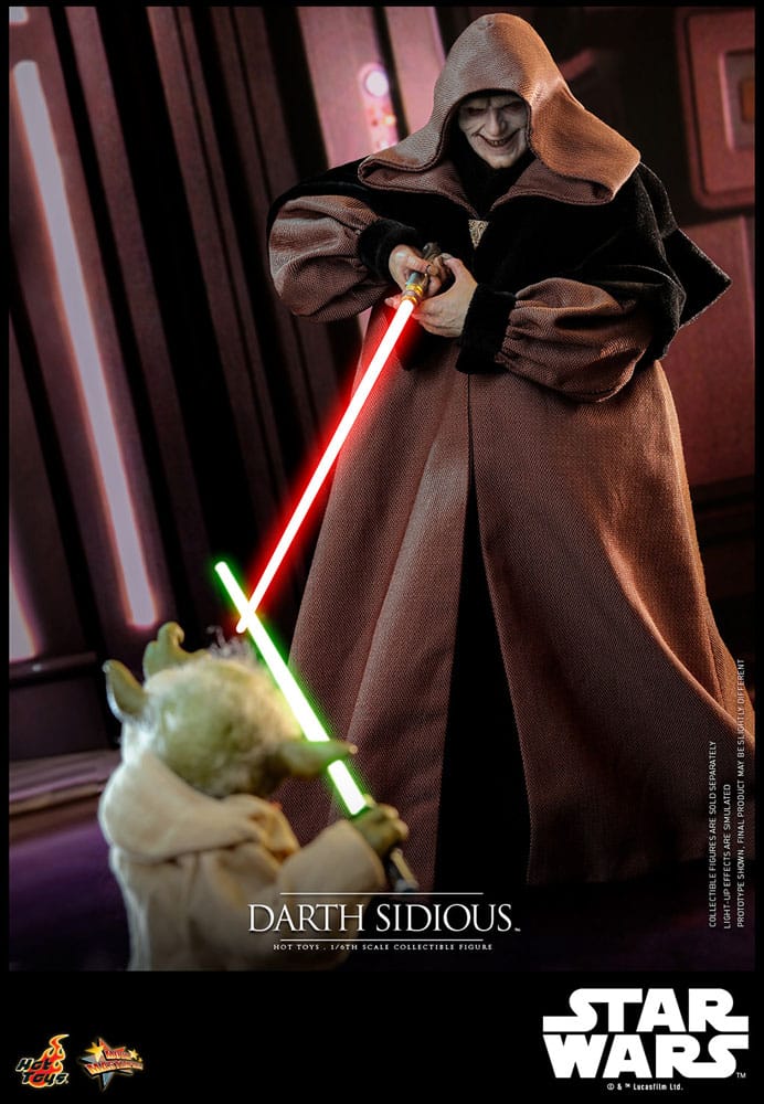 Star Wars Figura Movie Masterpiece 1/6 Darth Sidious 29 cm