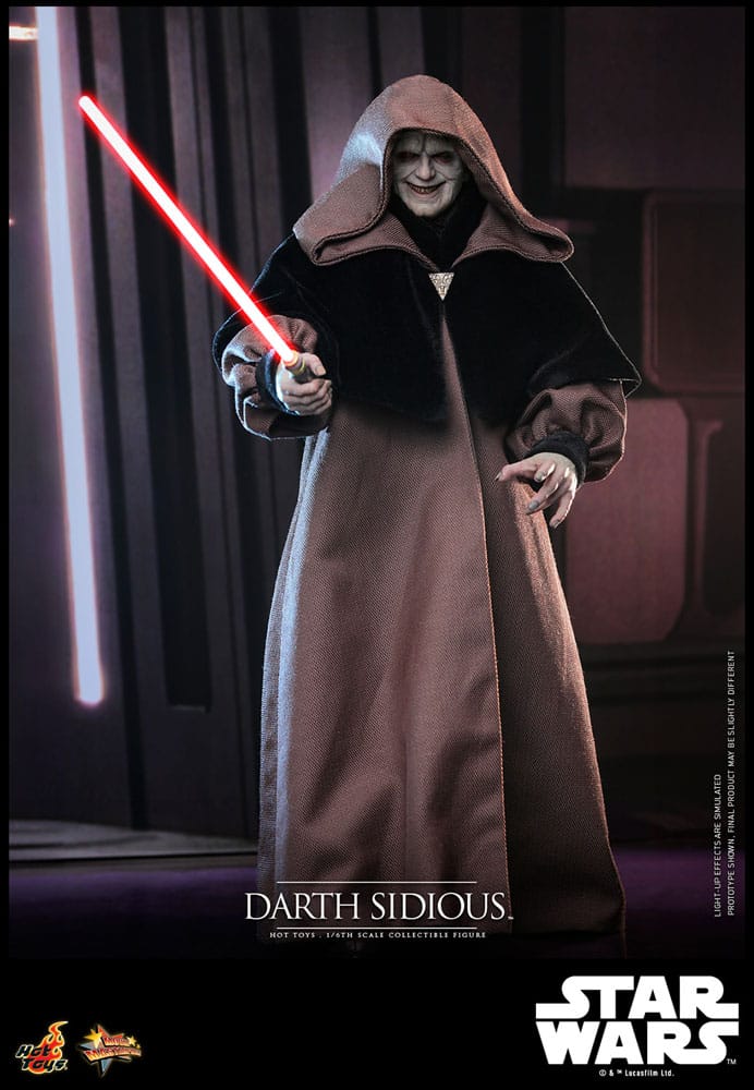 Star Wars Figura Movie Masterpiece 1/6 Darth Sidious 29 cm