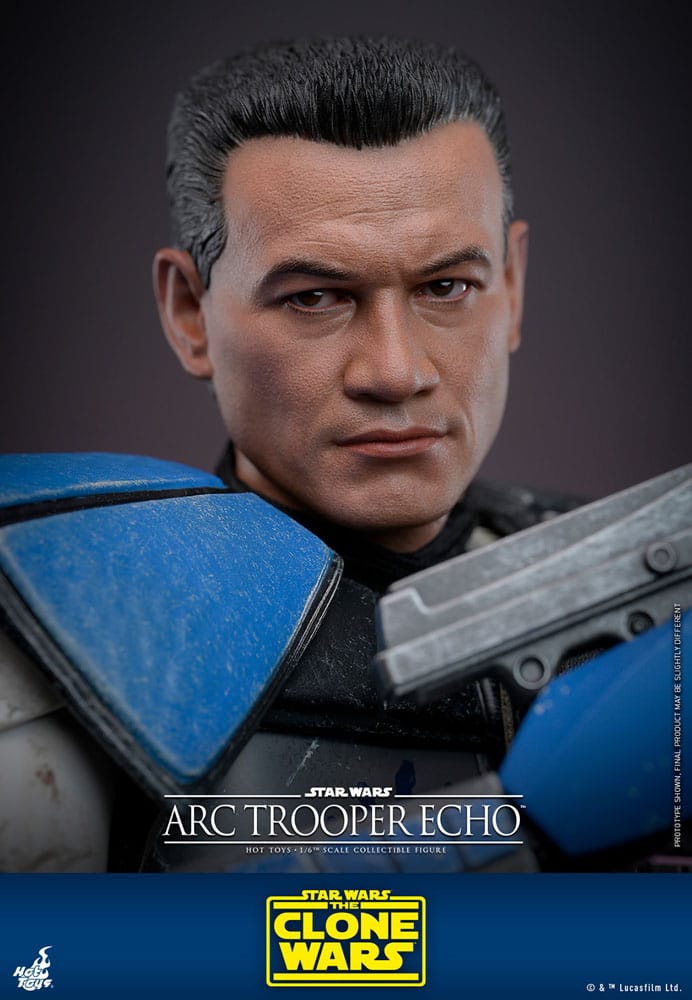 Star Wars:: The Clone Wars Figura 1/6 Arc Trooper Echo 30 cm