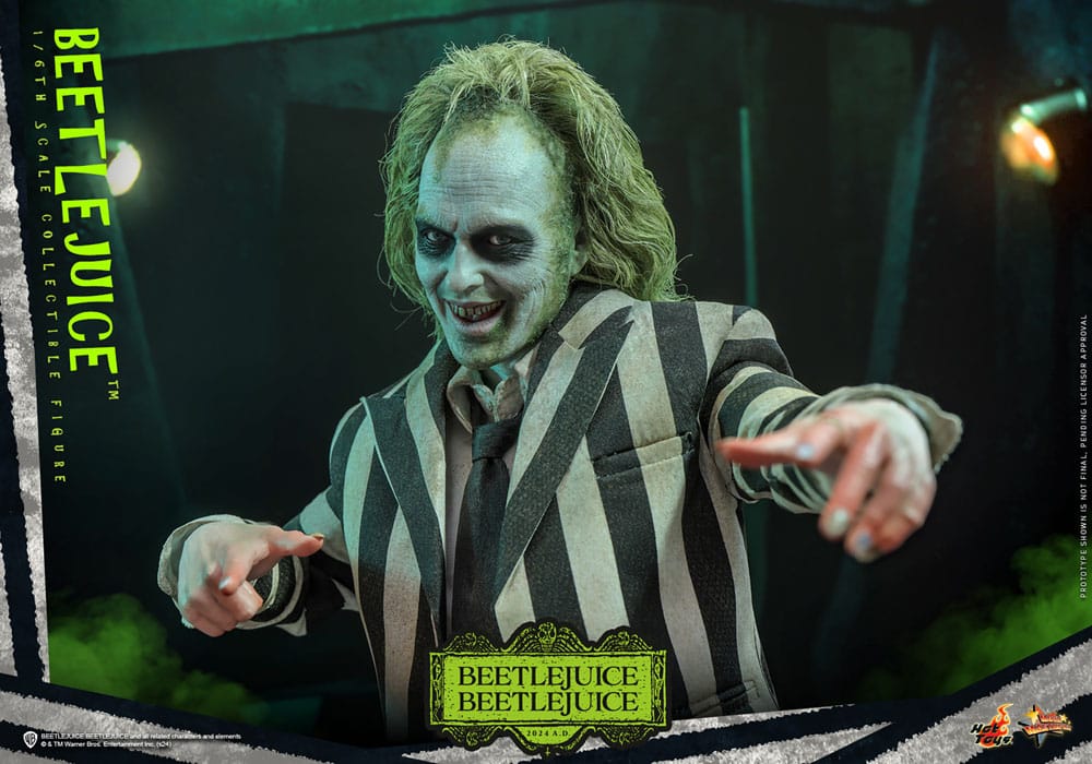 Beetlejuice Beetlejuice Movie Masterpiece Figura 1/6 Beetlejuice 30 cm