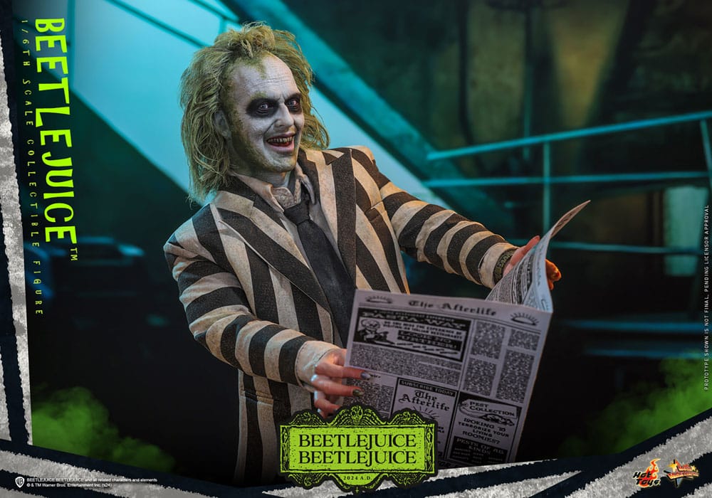 Beetlejuice Beetlejuice Movie Masterpiece Figura 1/6 Beetlejuice 30 cm