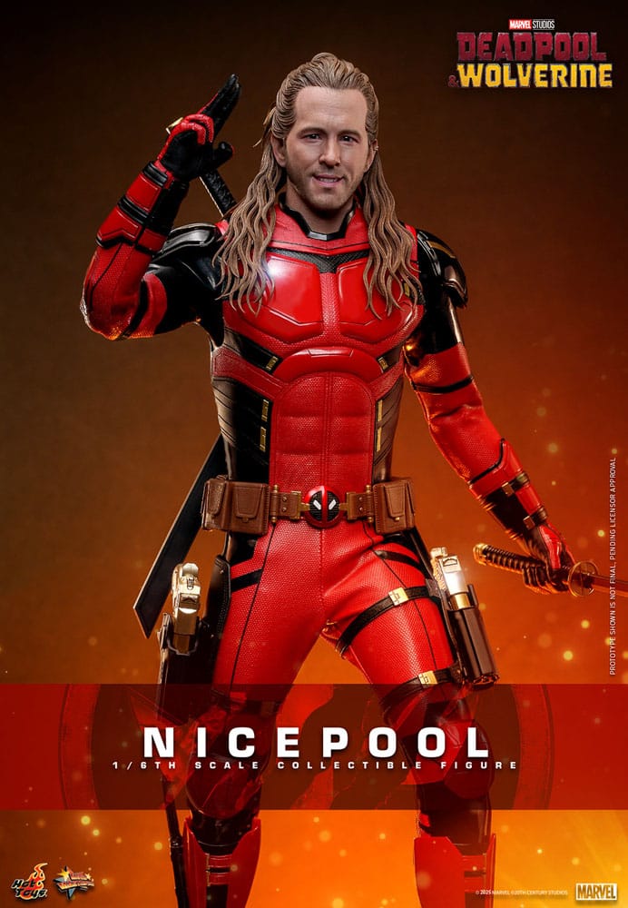 Deadpool & Wolverine Movie Masterpiece Figura 1/6 Nicepool 30 cm