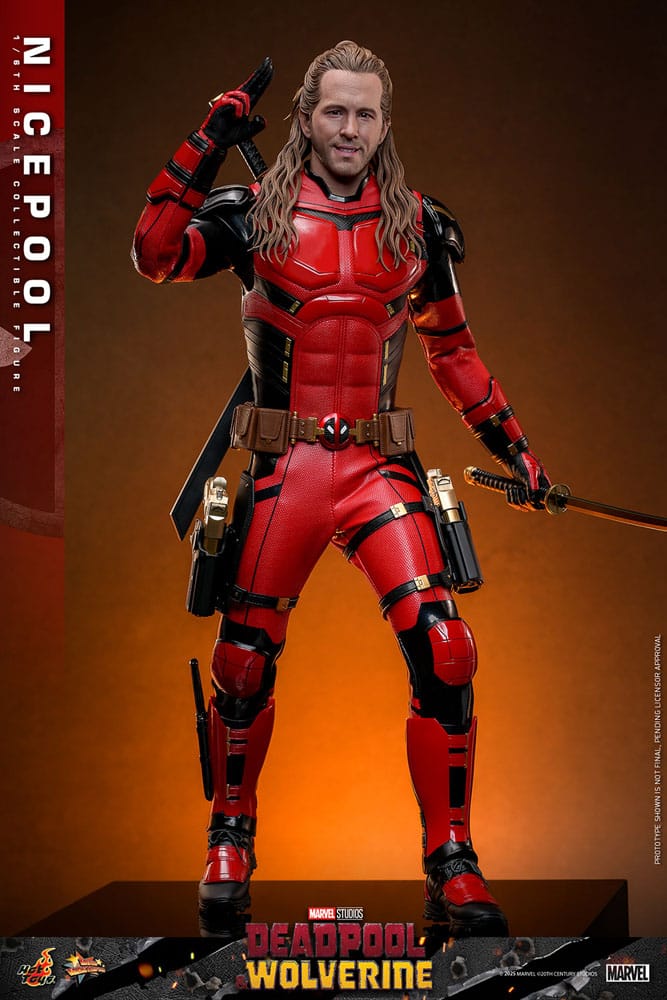 Deadpool & Wolverine Movie Masterpiece Figura 1/6 Nicepool 30 cm