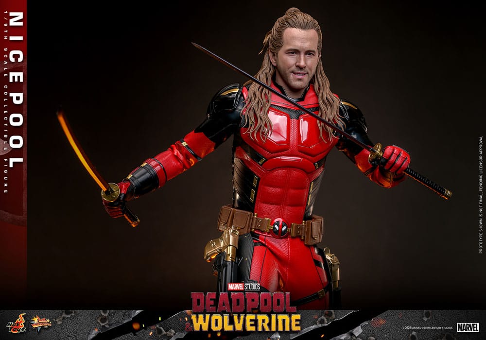 Deadpool & Wolverine Movie Masterpiece Figura 1/6 Nicepool 30 cm
