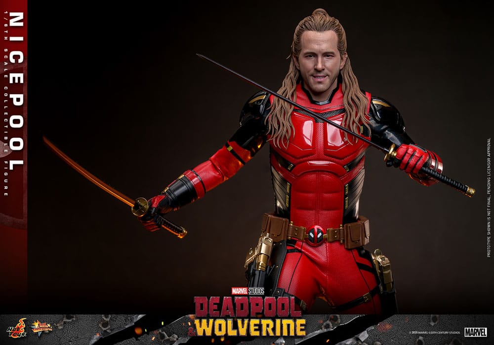 Deadpool & Wolverine Movie Masterpiece Figura 1/6 Nicepool 30 cm