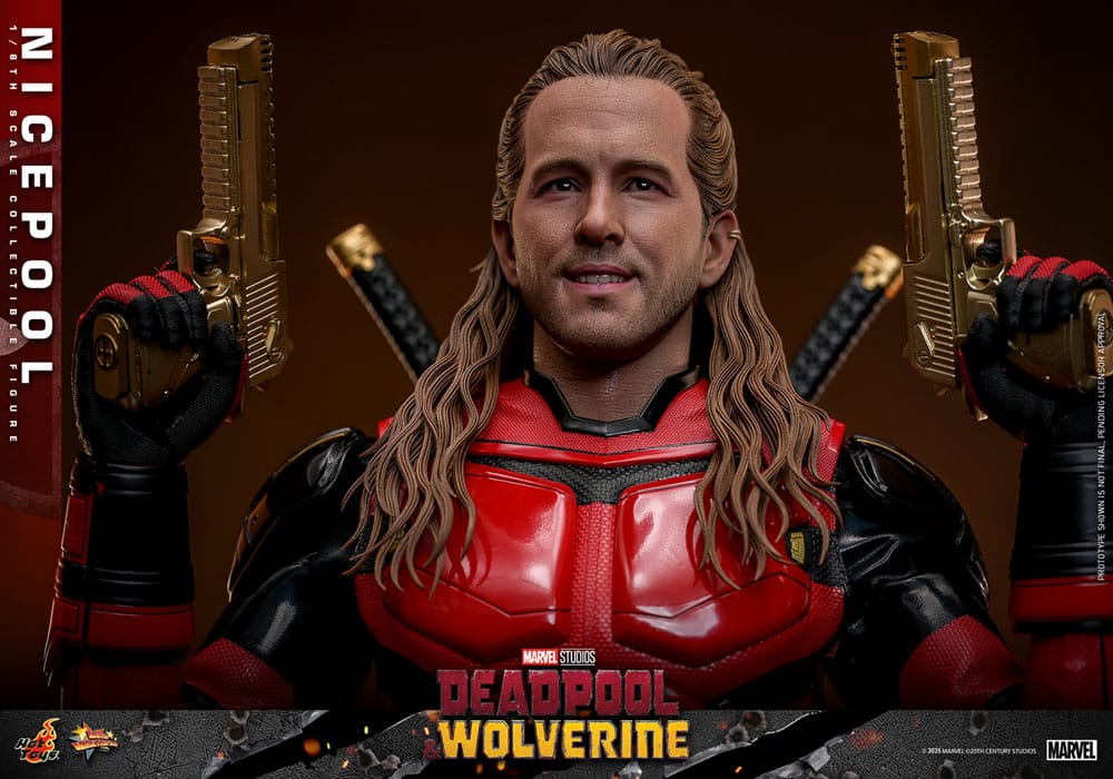 Deadpool & Wolverine Movie Masterpiece Figura 1/6 Nicepool 30 cm