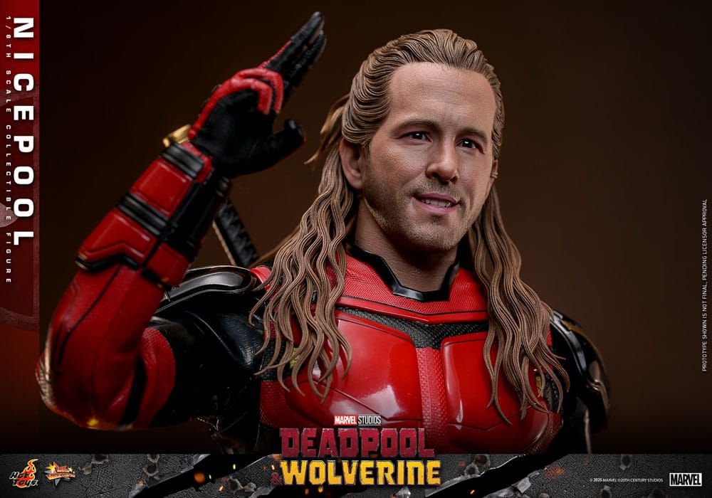 Deadpool & Wolverine Movie Masterpiece Figura 1/6 Nicepool 30 cm