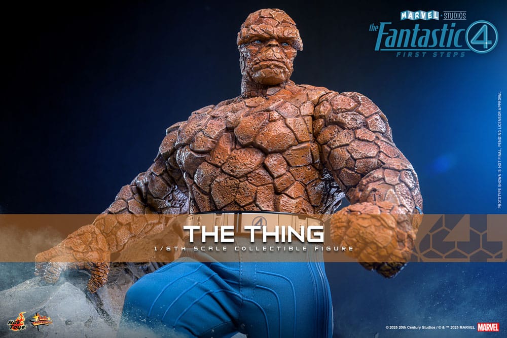 Los Cuatro Fantásticos: primeros pasos Figura Movie Masterpiece 1/6 The Thing 31 cm
