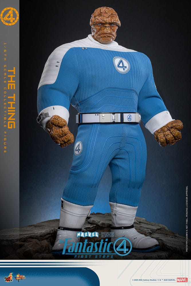 Los Cuatro Fantásticos: primeros pasos Figura Movie Masterpiece 1/6 The Thing 31 cm