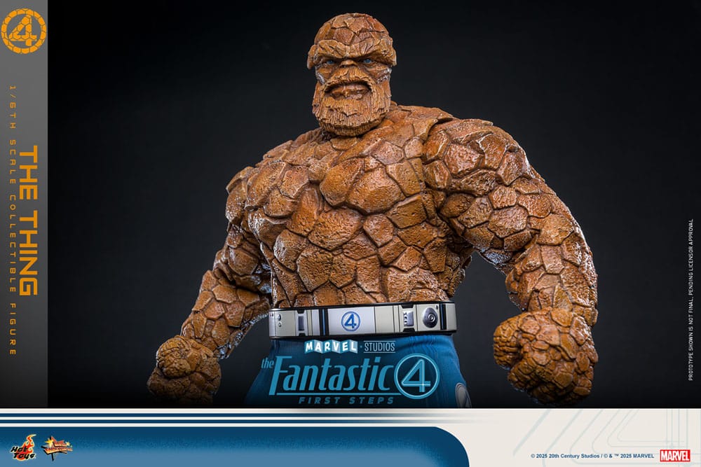 Los Cuatro Fantásticos: primeros pasos Figura Movie Masterpiece 1/6 The Thing 31 cm