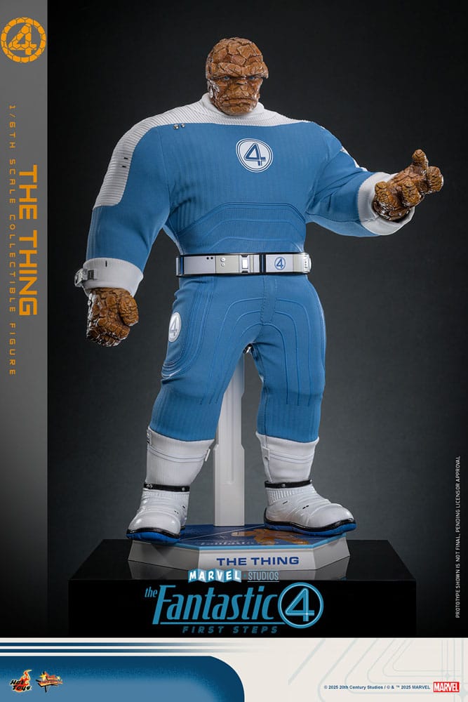 Los Cuatro Fantásticos: primeros pasos Figura Movie Masterpiece 1/6 The Thing 31 cm