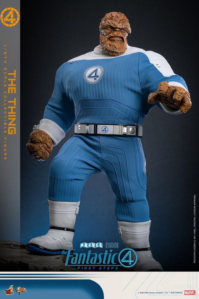 Los Cuatro Fantásticos: primeros pasos Figura Movie Masterpiece 1/6 The Thing 31 cm