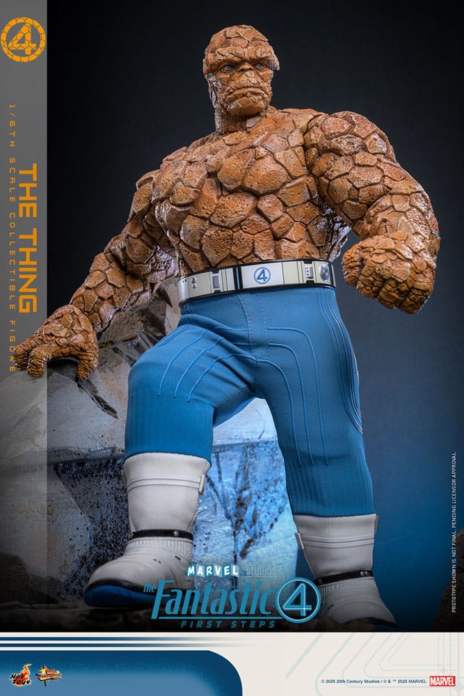Los Cuatro Fantásticos: primeros pasos Figura Movie Masterpiece 1/6 The Thing 31 cm