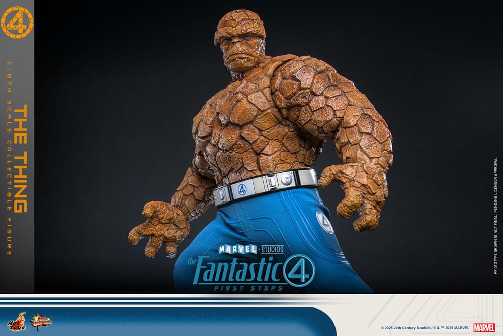 Los Cuatro Fantásticos: primeros pasos Figura Movie Masterpiece 1/6 The Thing 31 cm
