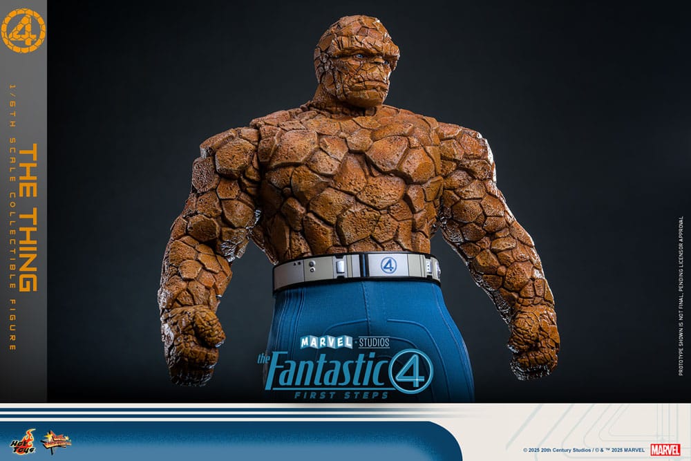 Los Cuatro Fantásticos: primeros pasos Figura Movie Masterpiece 1/6 The Thing 31 cm