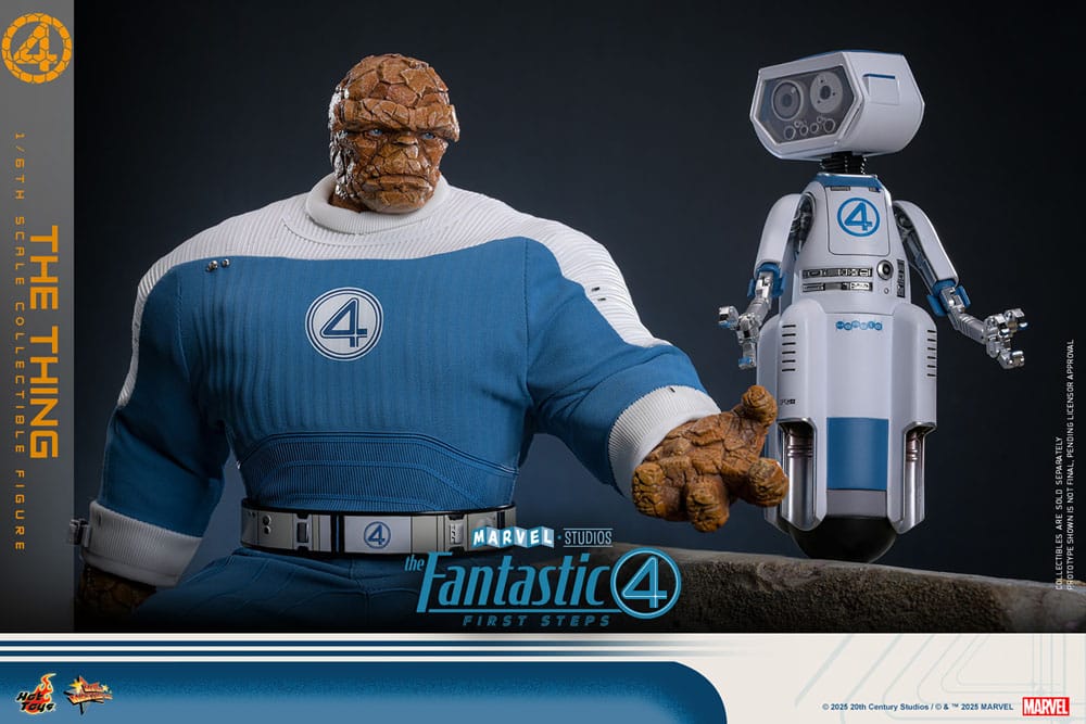 Los Cuatro Fantásticos: primeros pasos Figura Movie Masterpiece 1/6 The Thing 31 cm