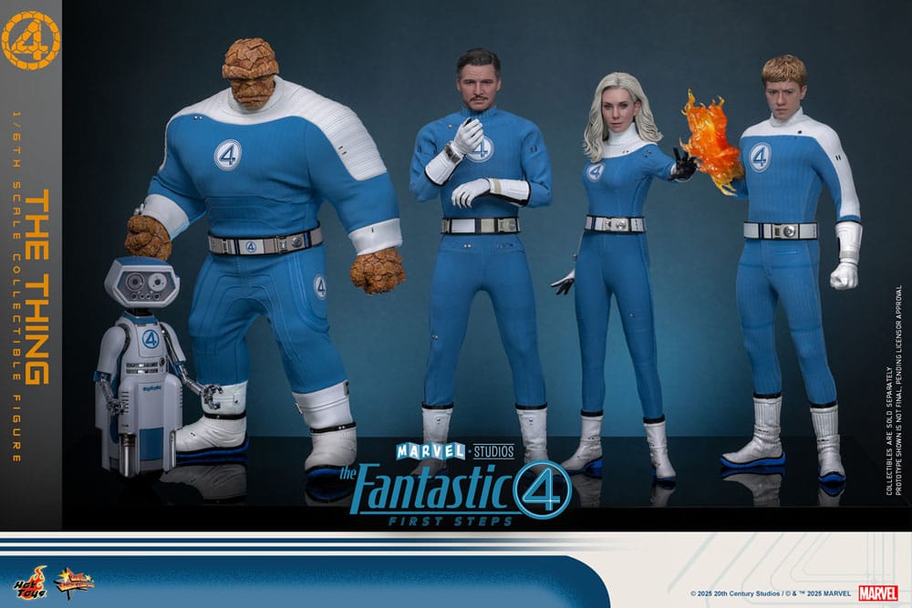 Los Cuatro Fantásticos: primeros pasos Figura Movie Masterpiece 1/6 The Thing 31 cm