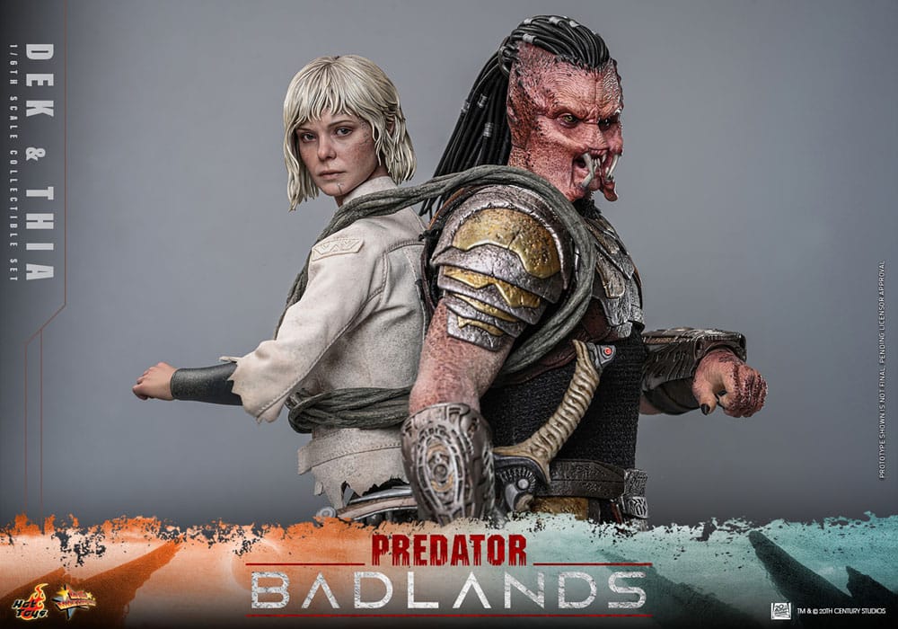 Predator: Badlands Figura Movie Masterpiece 1/6 Dek & Thia 30 cm