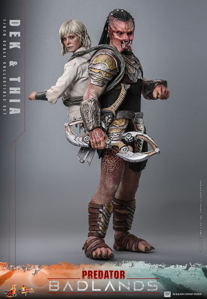 Predator: Badlands Figura Movie Masterpiece 1/6 Dek & Thia 30 cm