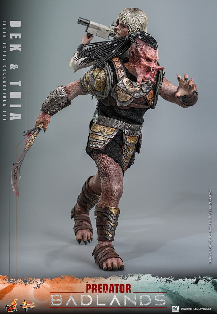 Predator: Badlands Figura Movie Masterpiece 1/6 Dek & Thia 30 cm
