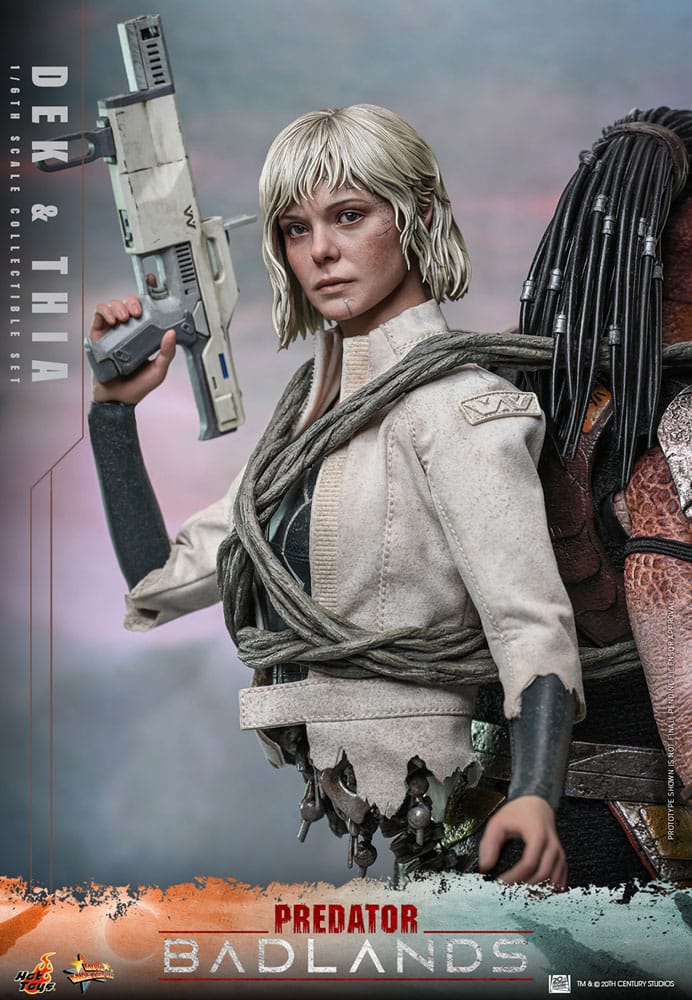 Predator: Badlands Figura Movie Masterpiece 1/6 Dek & Thia 30 cm