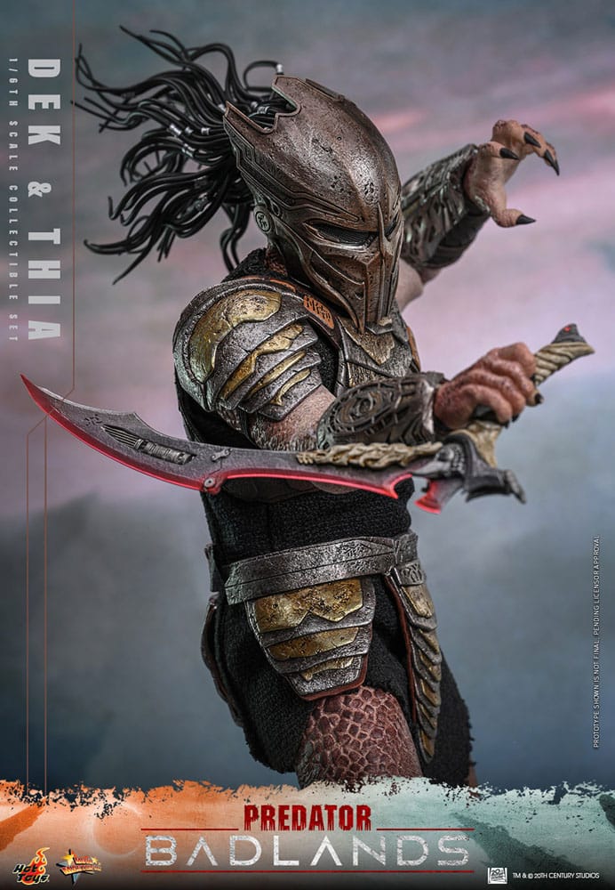 Predator: Badlands Figura Movie Masterpiece 1/6 Dek & Thia 30 cm