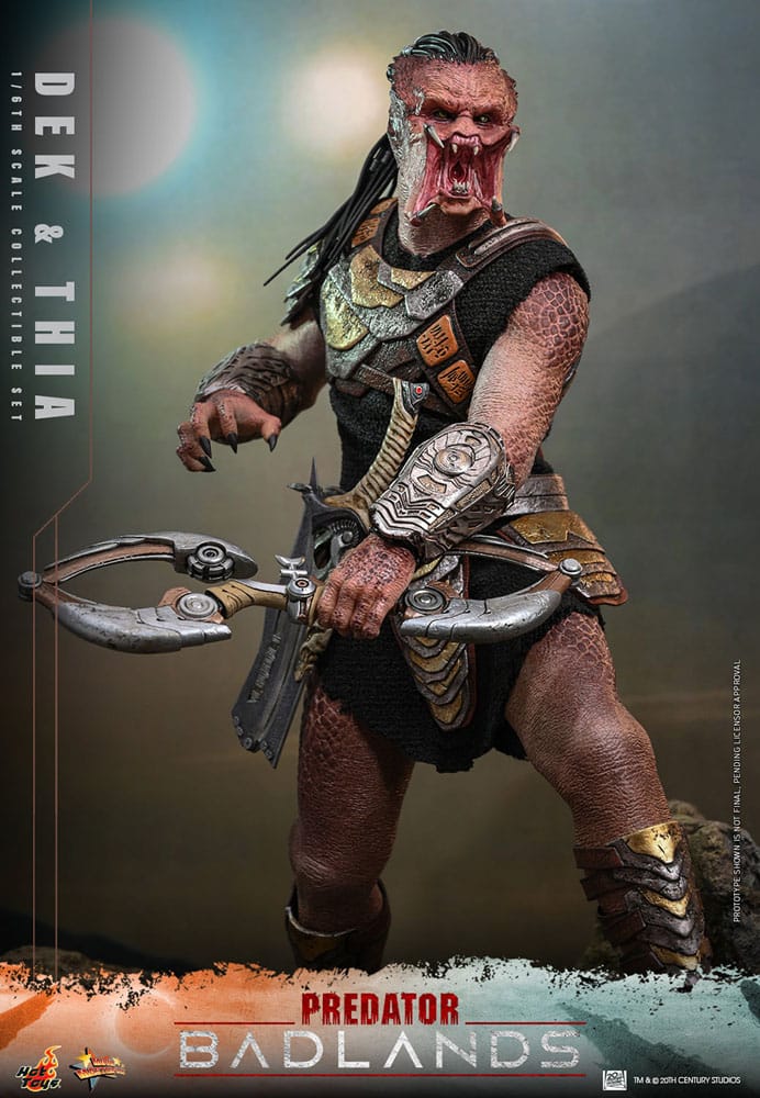 Predator: Badlands Figura Movie Masterpiece 1/6 Dek & Thia 30 cm