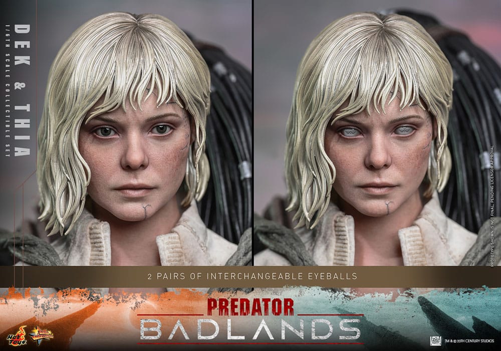 Predator: Badlands Figura Movie Masterpiece 1/6 Dek & Thia 30 cm