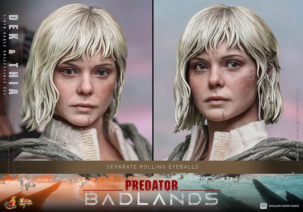 Predator: Badlands Figura Movie Masterpiece 1/6 Dek & Thia 30 cm