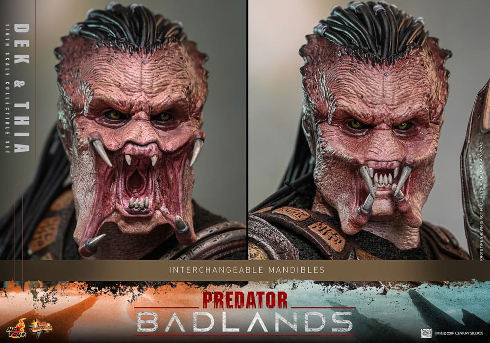 Predator: Badlands Figura Movie Masterpiece 1/6 Dek & Thia 30 cm