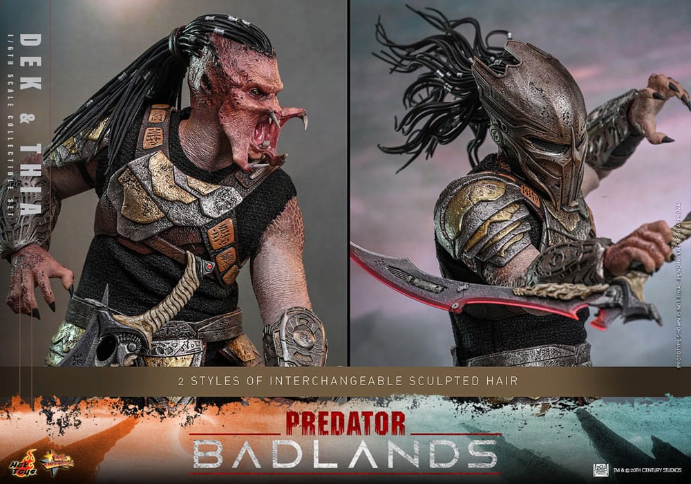 Predator: Badlands Figura Movie Masterpiece 1/6 Dek & Thia 30 cm