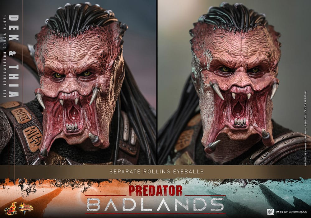 Predator: Badlands Figura Movie Masterpiece 1/6 Dek & Thia 30 cm