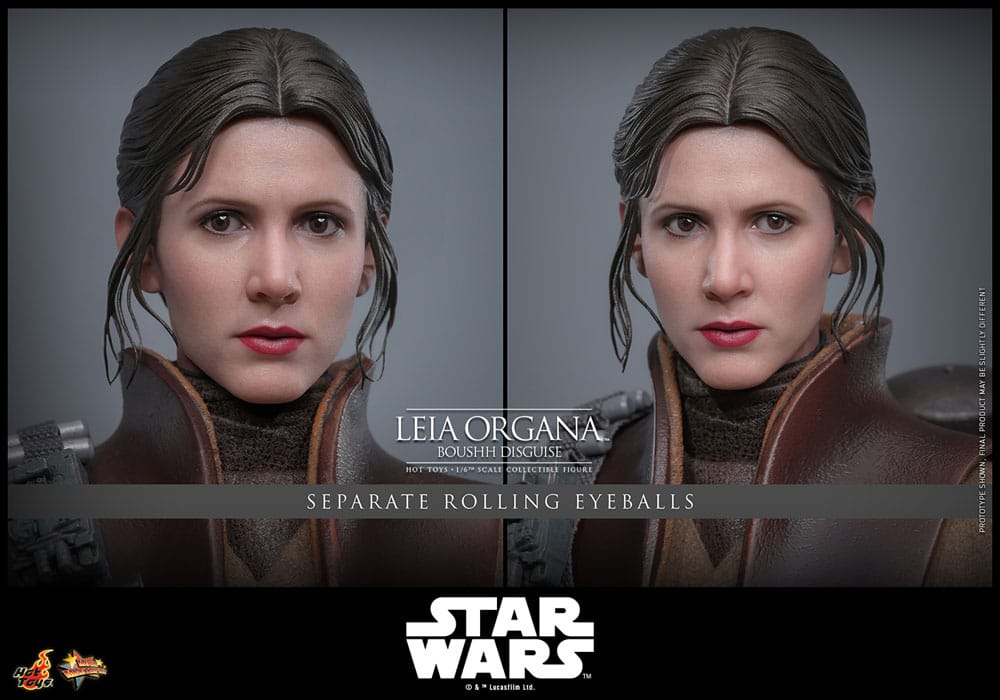 Star Wars Episode VI Figura Movie Masterpiece 1/6 Leia Organa (Boushh Disguise) 27 cm