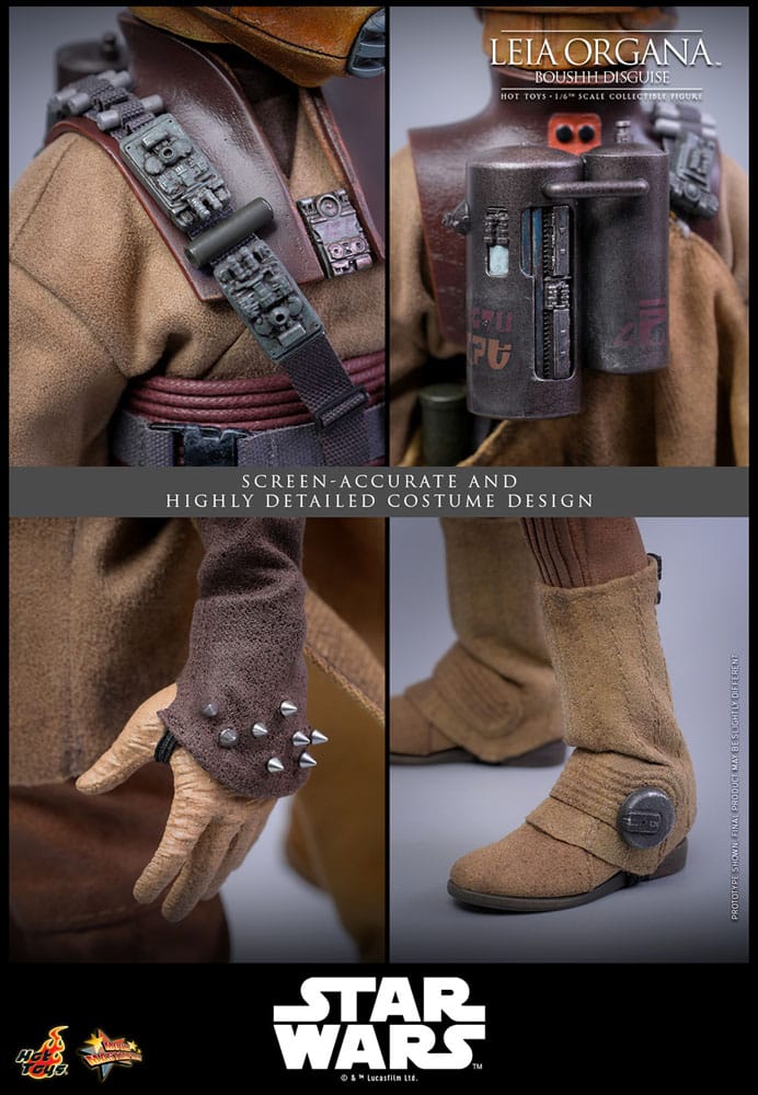Star Wars Episode VI Figura Movie Masterpiece 1/6 Leia Organa (Boushh Disguise) 27 cm