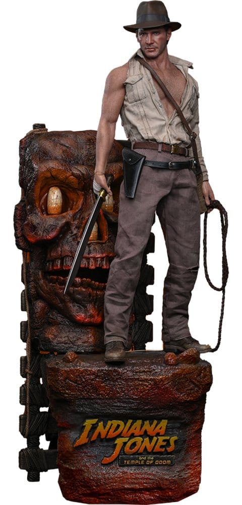 Indiana Jones Figura Movie Masterpiece 1/6 Indiana Jones (Deluxe Version) 30 cm Frikytopia