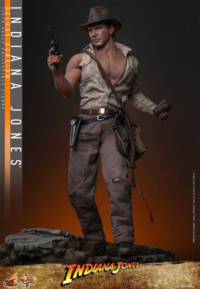 Indiana Jones Figura Movie Masterpiece 1/6 Indiana Jones (Deluxe Version) 30 cm