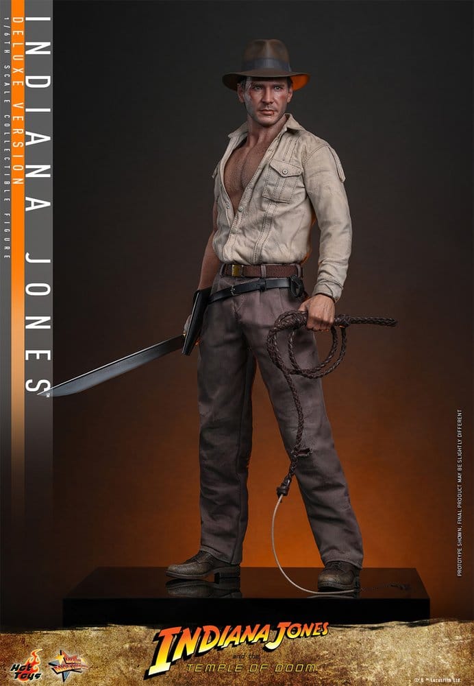 Indiana Jones Figura Movie Masterpiece 1/6 Indiana Jones (Deluxe Version) 30 cm