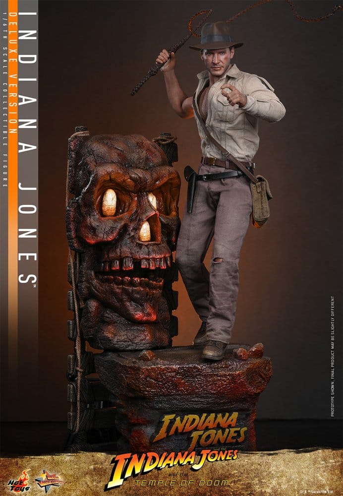 Indiana Jones Figura Movie Masterpiece 1/6 Indiana Jones (Deluxe Version) 30 cm