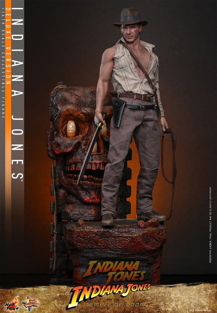 Indiana Jones Figura Movie Masterpiece 1/6 Indiana Jones (Deluxe Version) 30 cm