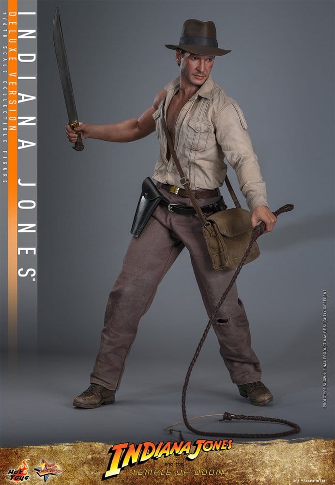 Indiana Jones Figura Movie Masterpiece 1/6 Indiana Jones (Deluxe Version) 30 cm