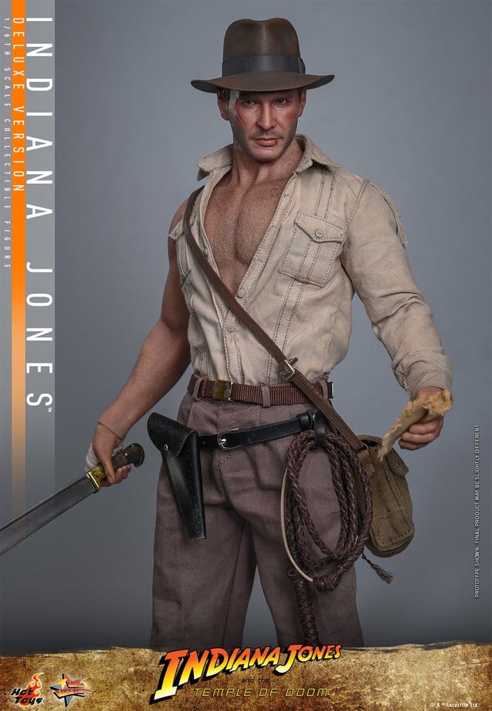 Indiana Jones Figura Movie Masterpiece 1/6 Indiana Jones (Deluxe Version) 30 cm
