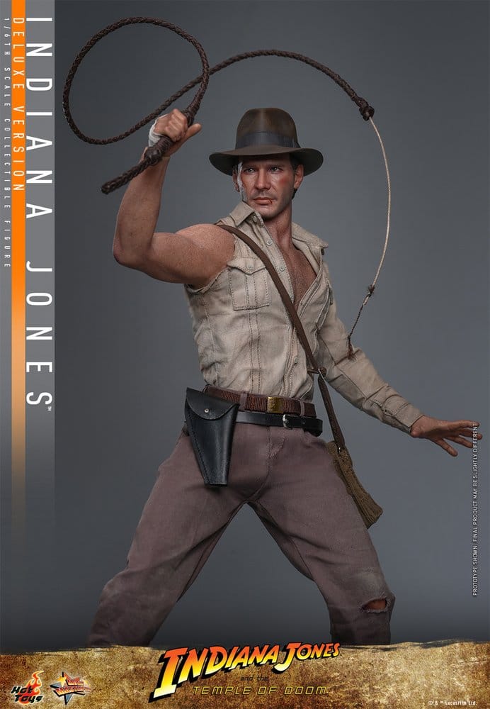 Indiana Jones Figura Movie Masterpiece 1/6 Indiana Jones (Deluxe Version) 30 cm