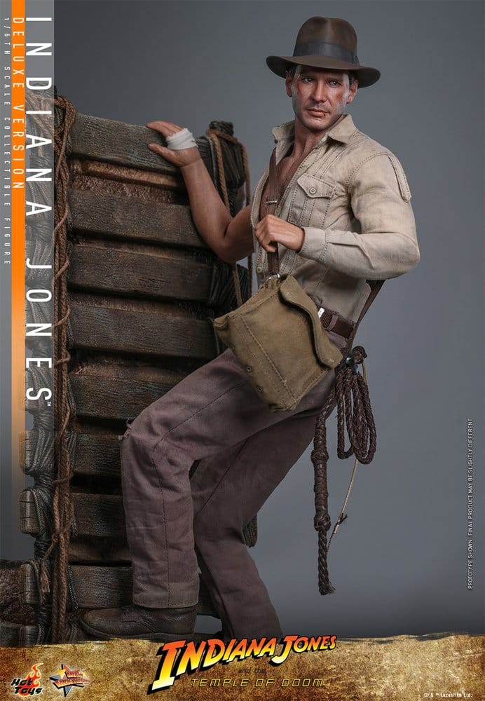 Indiana Jones Figura Movie Masterpiece 1/6 Indiana Jones (Deluxe Version) 30 cm