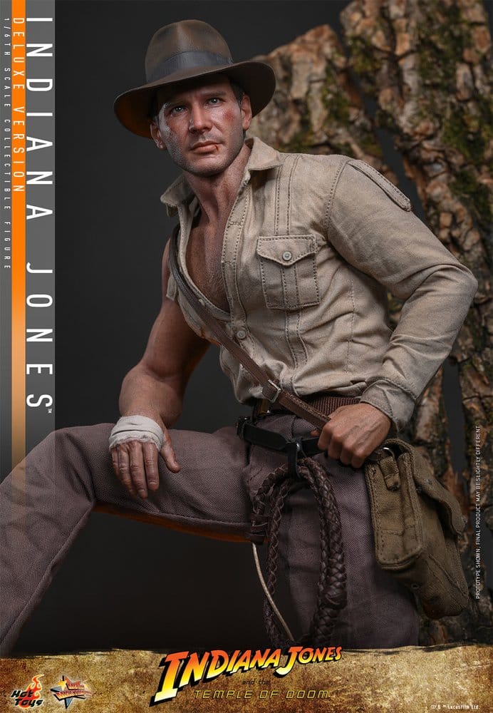 Indiana Jones Figura Movie Masterpiece 1/6 Indiana Jones (Deluxe Version) 30 cm