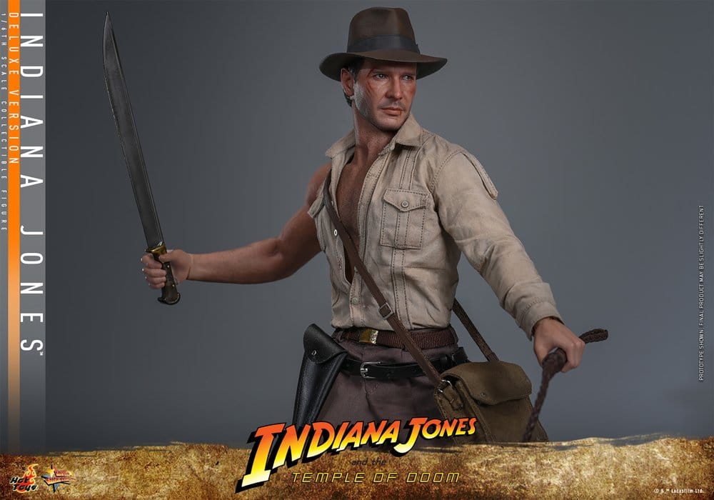 Indiana Jones Figura Movie Masterpiece 1/6 Indiana Jones (Deluxe Version) 30 cm