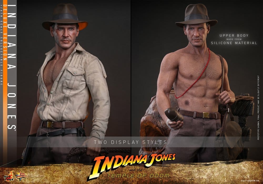 Indiana Jones Figura Movie Masterpiece 1/6 Indiana Jones (Deluxe Version) 30 cm