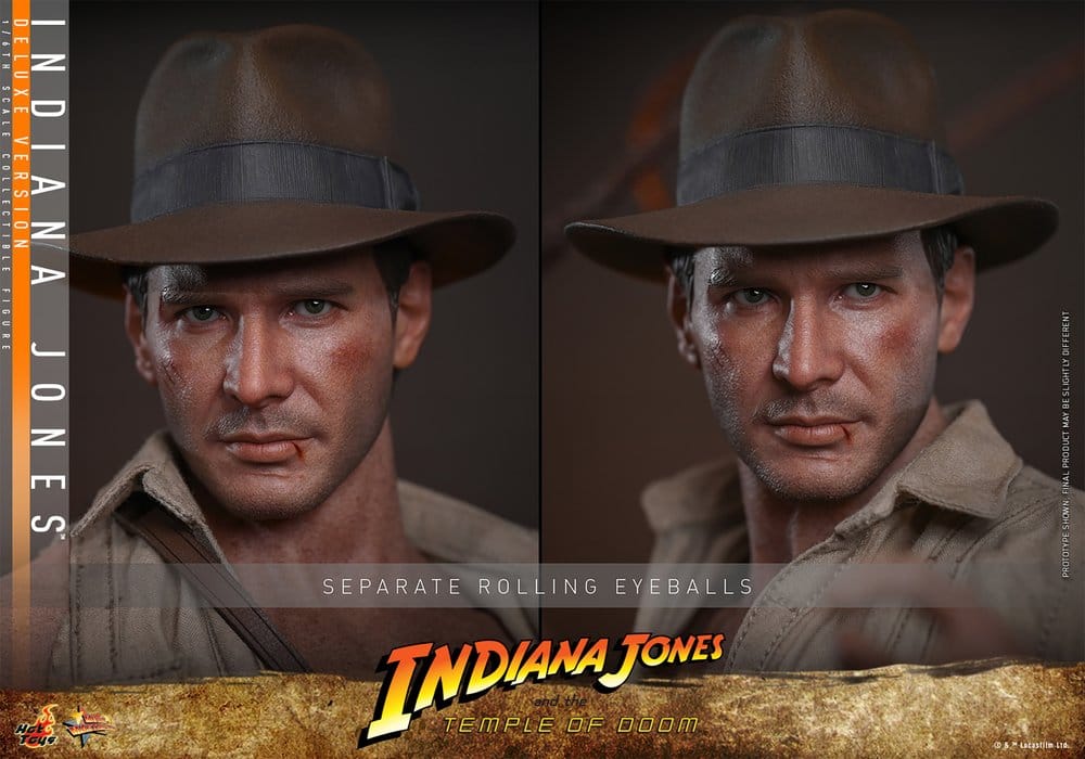 Indiana Jones Figura Movie Masterpiece 1/6 Indiana Jones (Deluxe Version) 30 cm