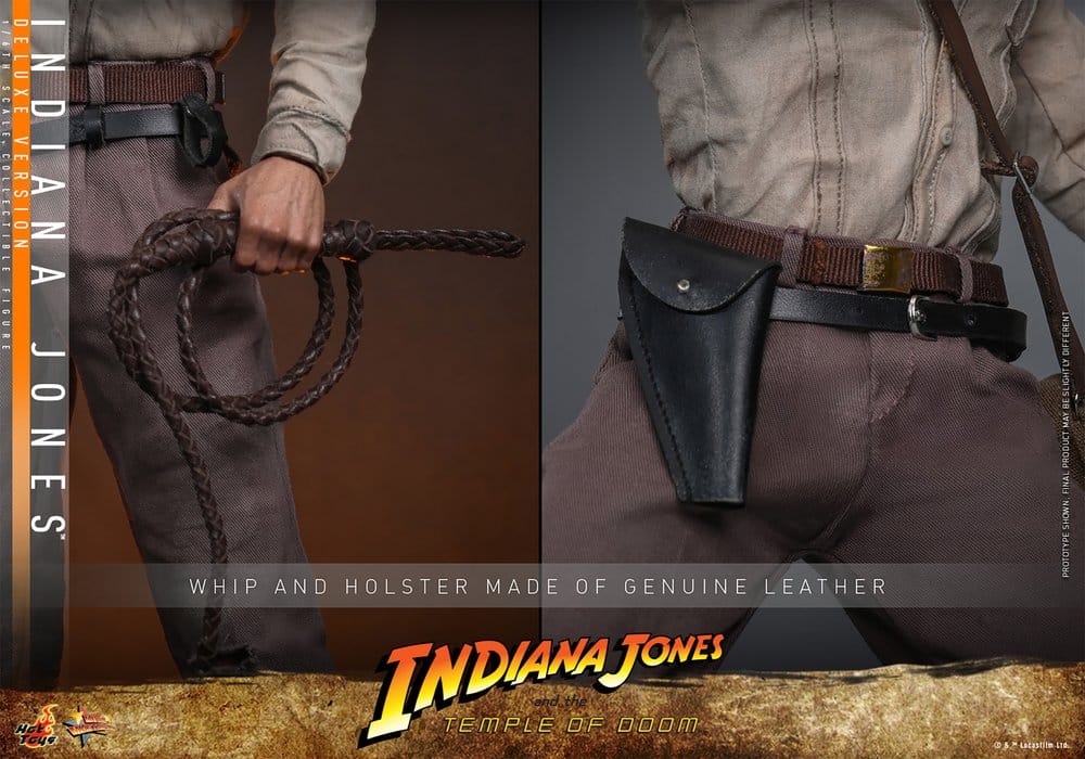 Indiana Jones Figura Movie Masterpiece 1/6 Indiana Jones (Deluxe Version) 30 cm