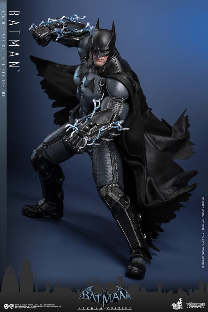 Batman Arkham Origins Figura Videogame Masterpiece 1/6 Batman 33 cm