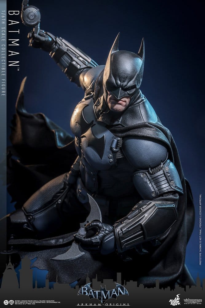 Batman Arkham Origins Figura Videogame Masterpiece 1/6 Batman 33 cm